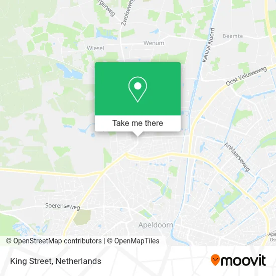 Koningstraat map
