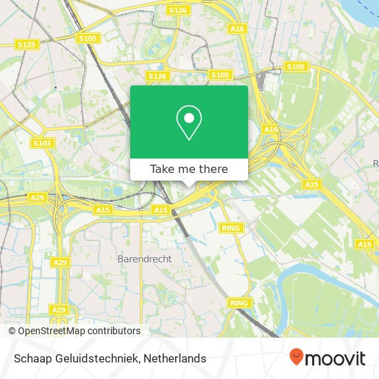 Schaap Geluidstechniek, Zeemanstraat 29 map