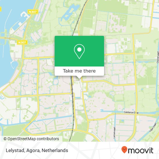 Lelystad, Agora map