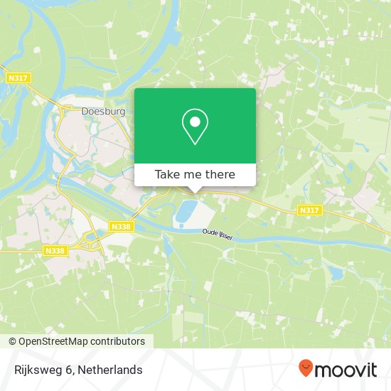 Rijksweg 6, 6996 AC Drempt map