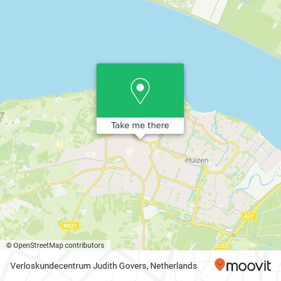 Verloskundecentrum Judith Govers, Eemlandweg 8 map