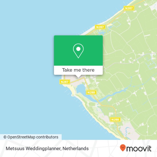 Metsuus Weddingplanner, Dreefje 4 map