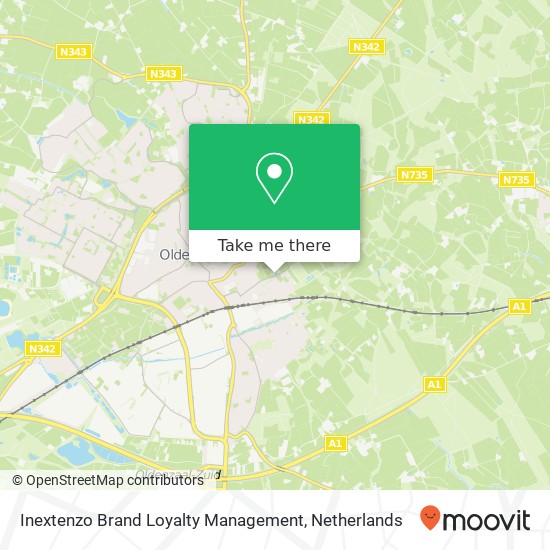 Inextenzo Brand Loyalty Management, Haerstraat 125 map