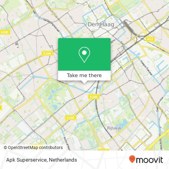 Apk Superservice, Radarstraat 185 Karte