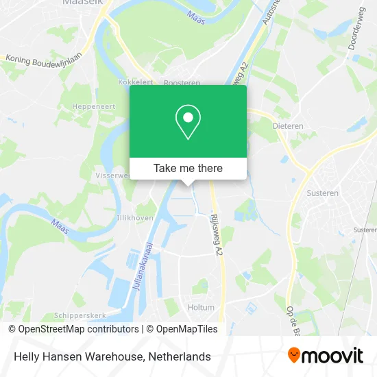 Helly Hansen Warehouse map