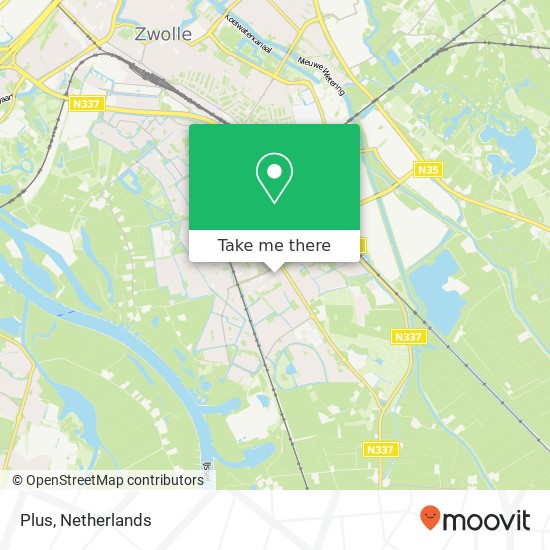 Plus, Van der Capellenstraat map