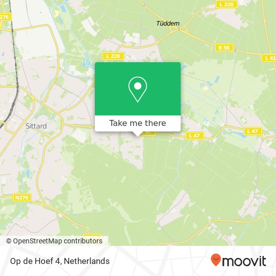 Op de Hoef 4, 6132 HN Sittard map