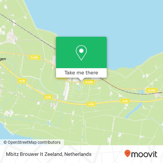 Mbitz Brouwer It Zeeland, Oude Rijksweg 19H map