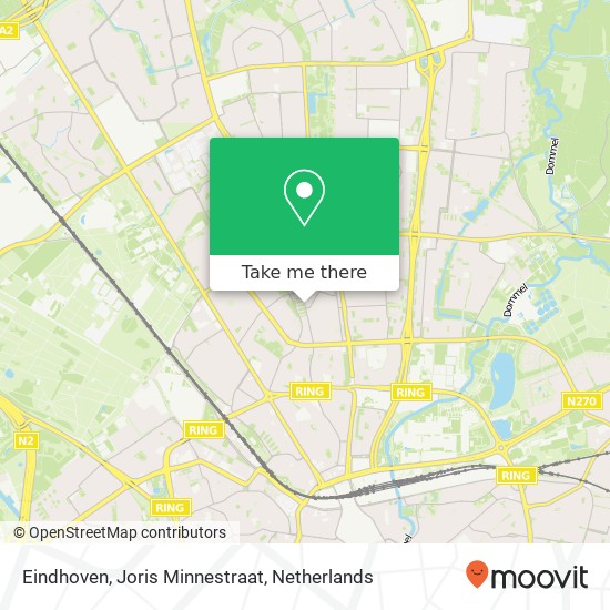 Eindhoven, Joris Minnestraat map