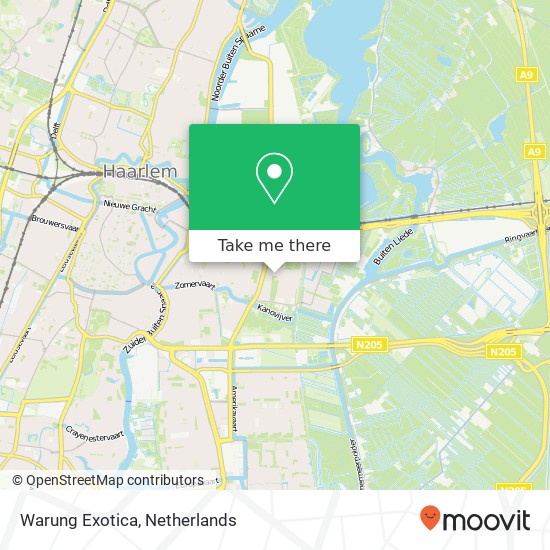 Warung Exotica, Prinses Beatrixplein 75 map
