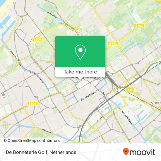 De Bonneterie Golf, Gravenstraat 2 map