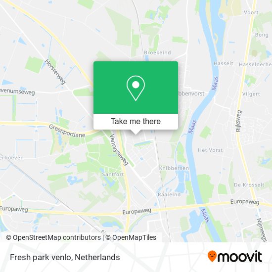 Fresh park venlo map