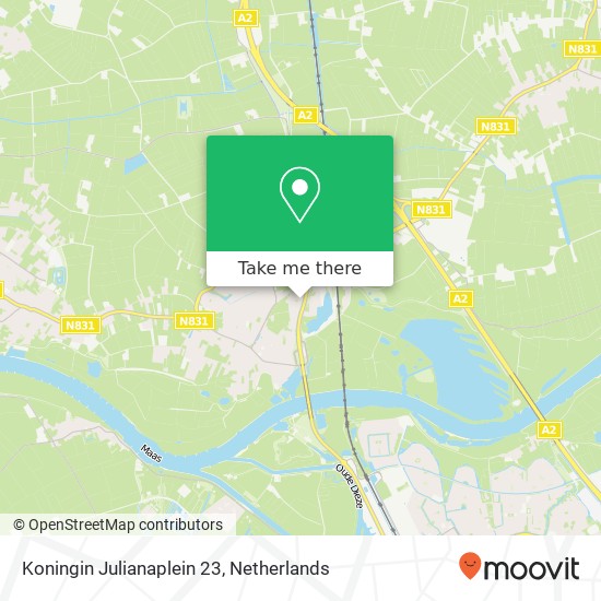 Koningin Julianaplein 23, 5321 VL Hedel map