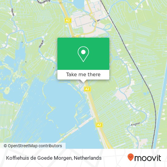 Koffiehuis de Goede Morgen, Vinkenkade 75 map