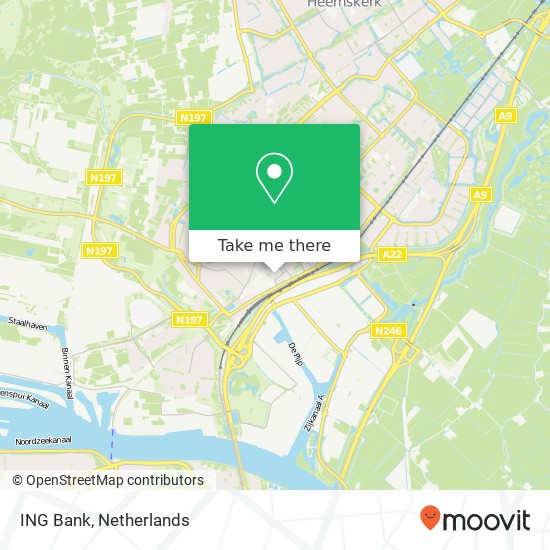 ING Bank, Beverhof 41 map