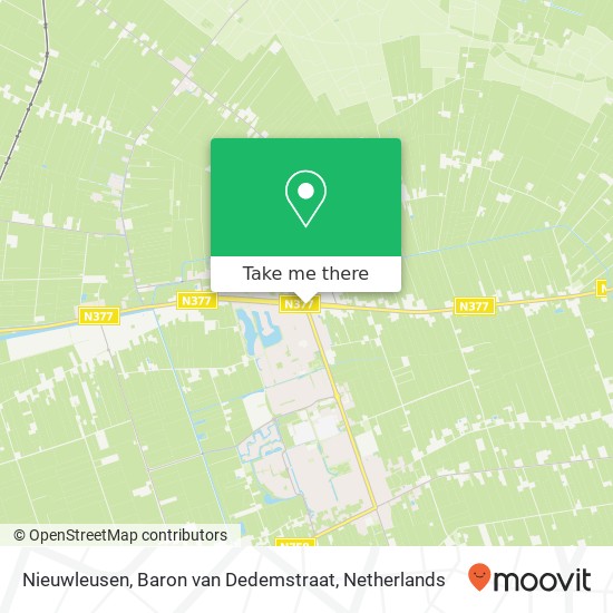 Nieuwleusen, Baron van Dedemstraat map