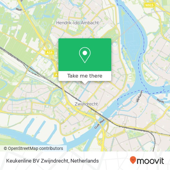 Keukenline BV Zwijndrecht, Hoveniersplein 2 map