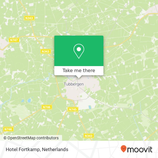Hotel Fortkamp, Uelserweg 36 map