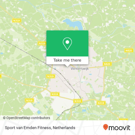 Sport van Emden Fitness, Haitsma Mulierweg 22 Karte