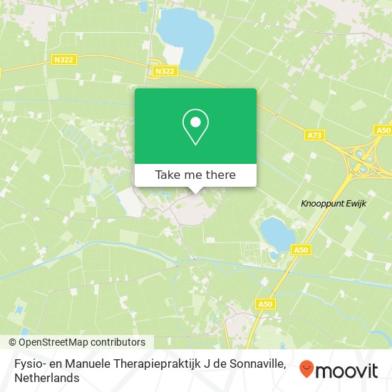 Fysio- en Manuele Therapiepraktijk J de Sonnaville, Keltenpad 30 Karte