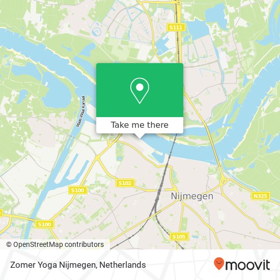 Zomer Yoga Nijmegen, Waalbandijk 20 map