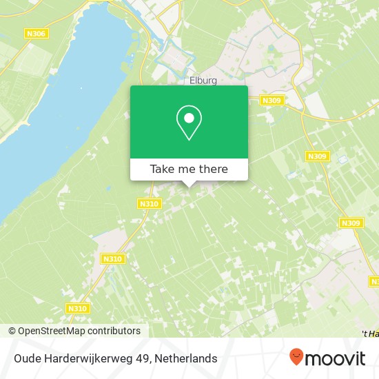 Oude Harderwijkerweg 49, 8085 PE Hoge Enk map