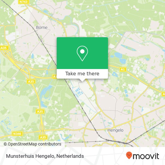 Munsterhuis Hengelo Karte