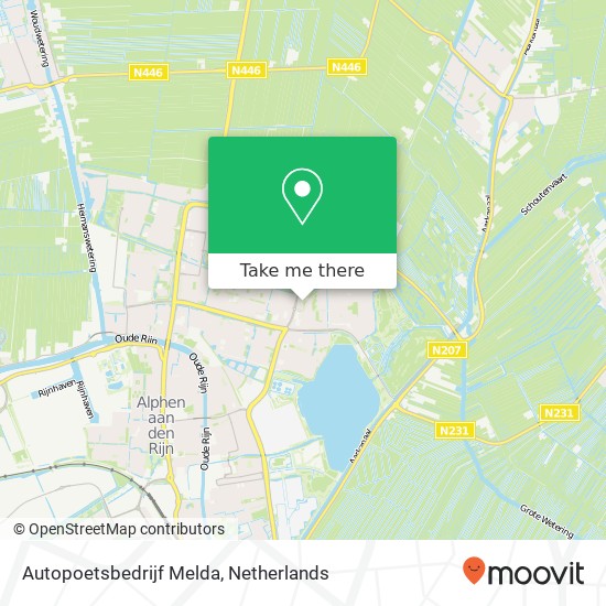 Autopoetsbedrijf Melda, Lupinesingel 266 map