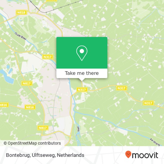 Bontebrug, Ulftseweg Karte