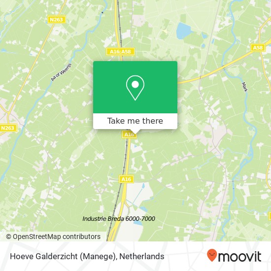 Hoeve Galderzicht (Manege), Rijsbergsebaan 9 map