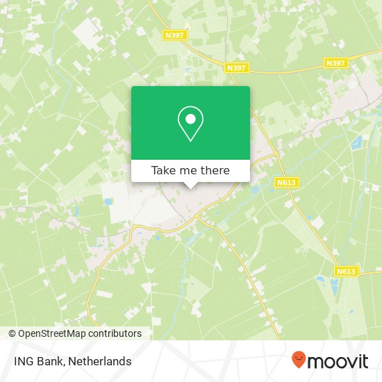 ING Bank, Burgemeester Magneestraat 37 map