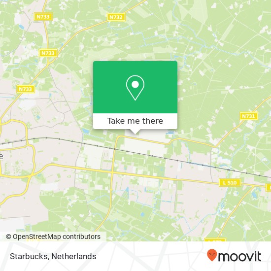 Starbucks, Twenteweg map