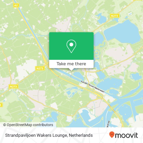 Strandpaviljoen Wakers Lounge, Velkenskamp 1 map