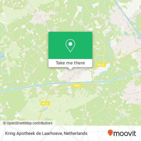 Kring Apotheek de Laarhoeve map