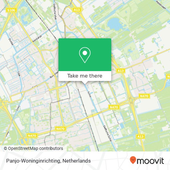 Panjo-Woninginrichting, Abtswoudseweg 2 map