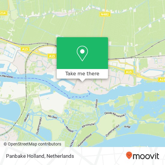 Panbake Holland, Van Goghstraat 81 map
