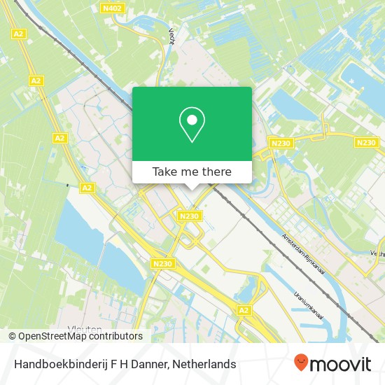 Handboekbinderij F H Danner map