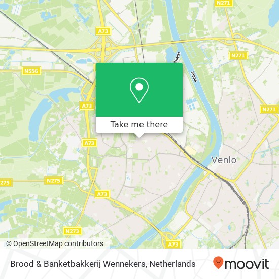 Brood & Banketbakkerij Wennekers, Alberickstraat 17 map