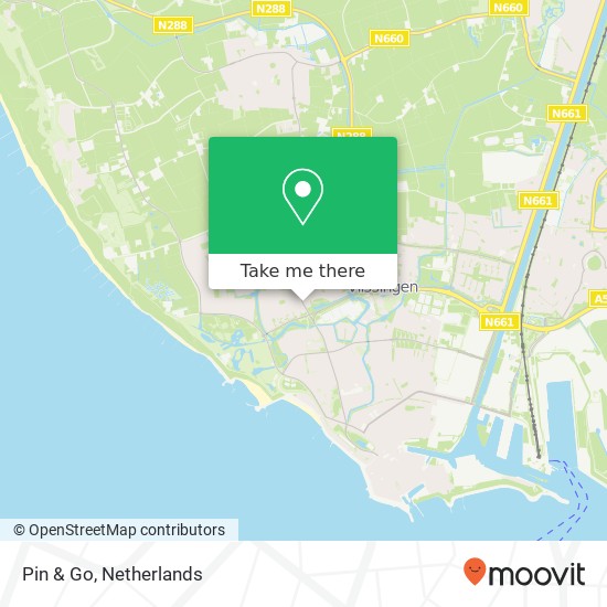 Pin & Go, Gerbrandystraat 4 Karte