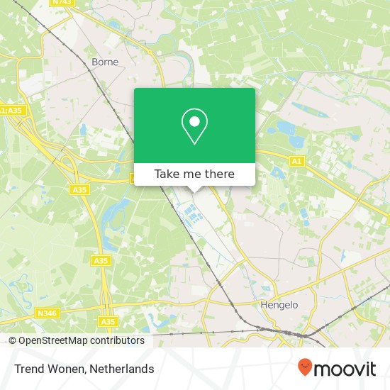 Trend Wonen, Wegtersweg 36 map