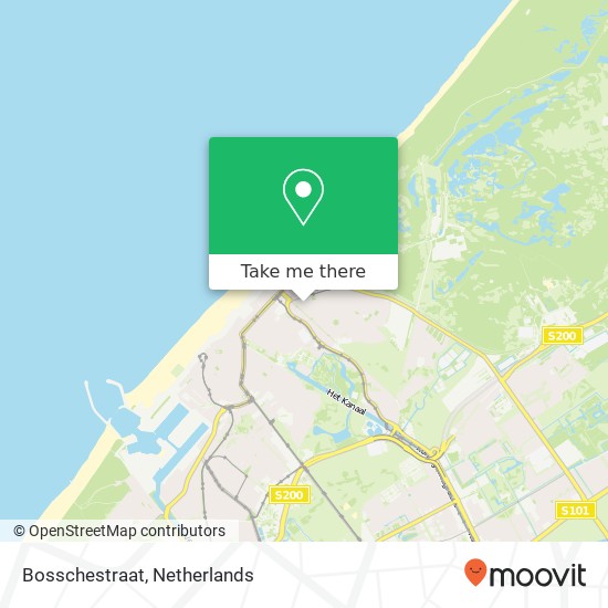 Bosschestraat, 2587 Scheveningen map