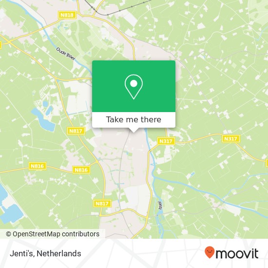 Jenti's, Ingenieur Sassenstraat map