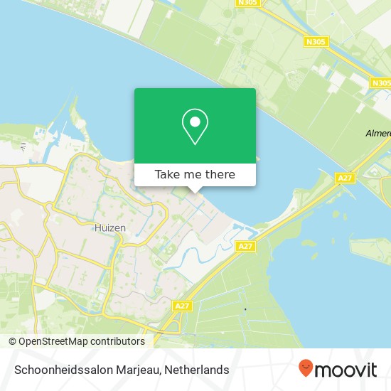 Schoonheidssalon Marjeau, Harderwijkerzand 22 map