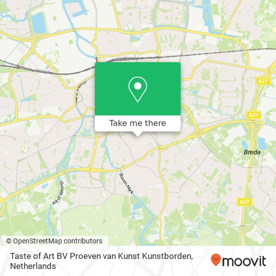 Taste of Art BV Proeven van Kunst Kunstborden map