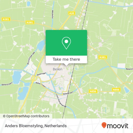 Anders Bloemstyling, Molenstraat map