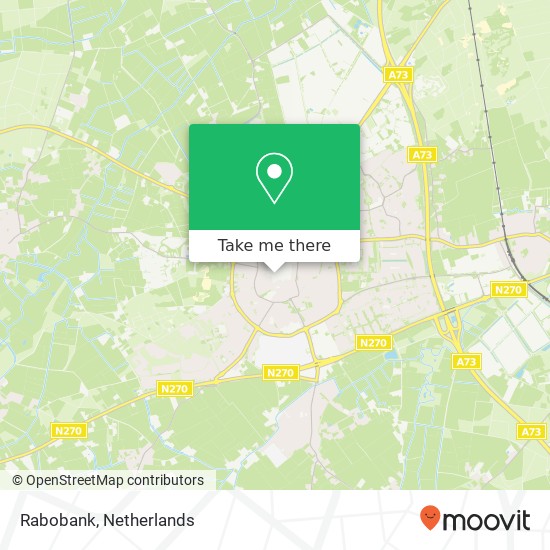 Rabobank, Schouwburgplein 13 map