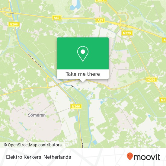 Elektro Kerkers, Van Kuppenveldweg 6 map