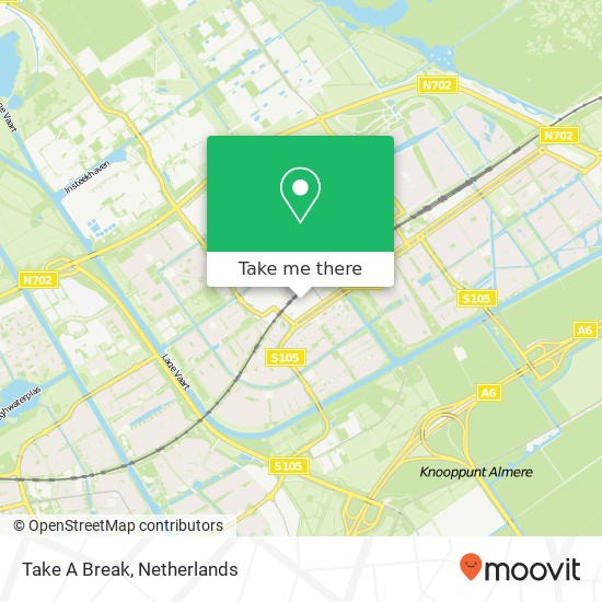 Take A Break, Globeplein 1 map