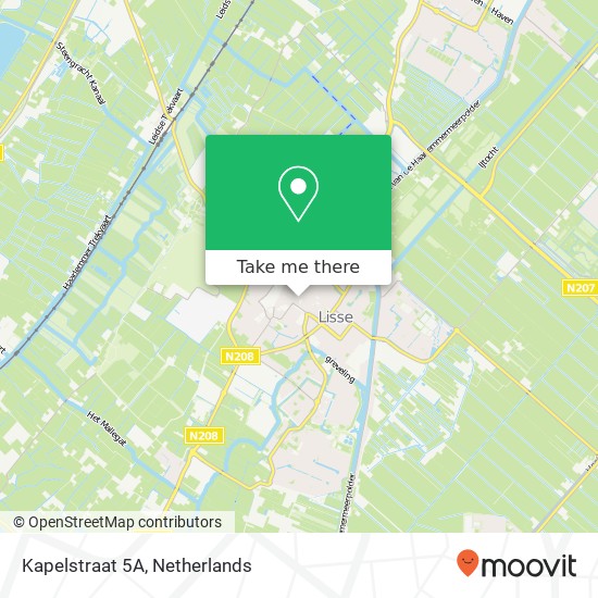 Kapelstraat 5A map