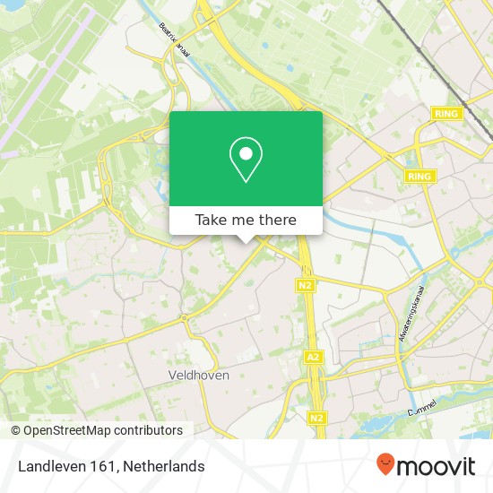 Landleven 161, 5658 Eindhoven map